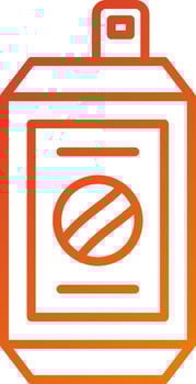 Cola Can Icon Style vector