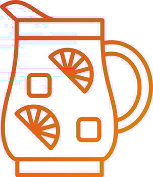 Sangria Icon Style vector