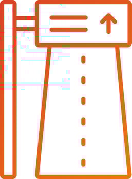 Pathway Icon Style vector