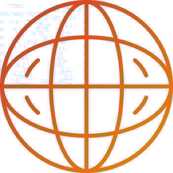 Globe Icon Style vector
