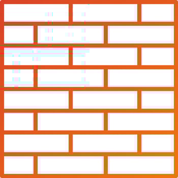 Brickwall Icon Style vector