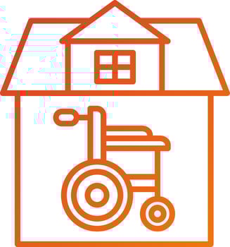 Hospice Icon Style vector