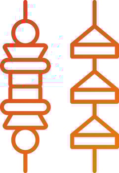 Canape Icon Style vector