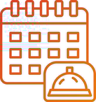 Event Date Icon Style vector