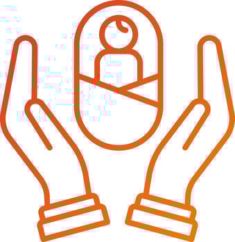 Adoption Icon Style vector