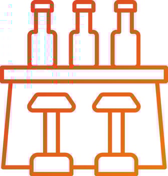 Bar Icon Style vector