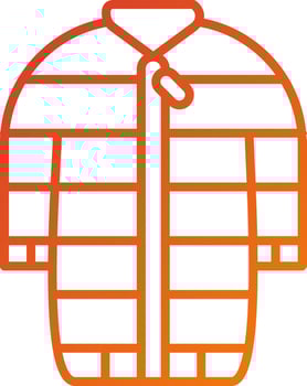 Coat Icon Style vector