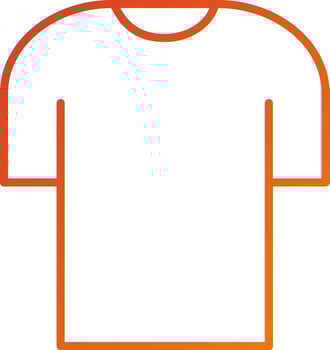 T Shirt Icon Style vector