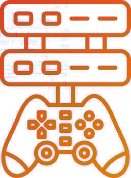 Server Icon Style vector