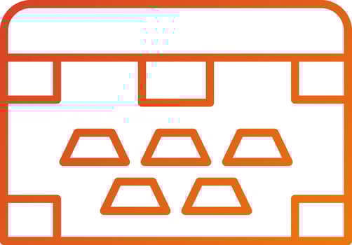 Treasure Chest Icon Style vector