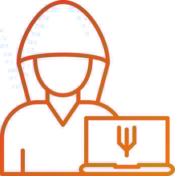 Hacker Icon Style vector