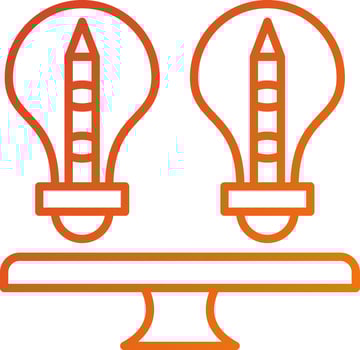 Balance Icon Style vector
