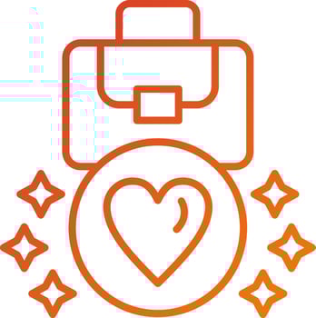 Dream Job Icon Style vector