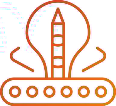 Creative Factory Icon Style vector