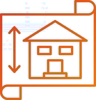 Architecture Icon Style vector