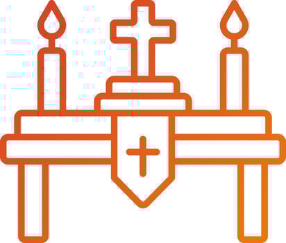 Altar Icon Style vector