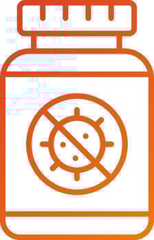 Antibiotic Icon Style vector