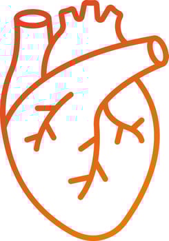 Heart Icon Style vector