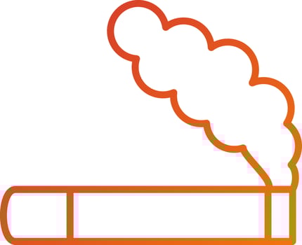 Smoke Icon Style vector