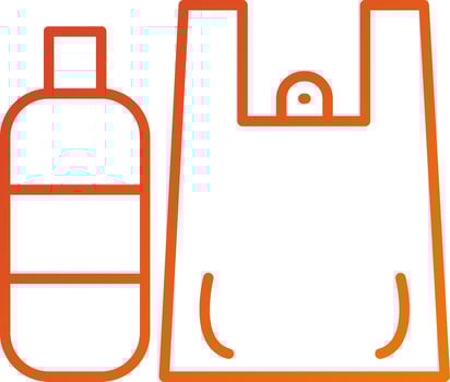 Plastic Icon Style vector