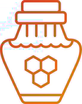 Honey Icon Style vector