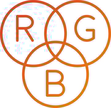 RGB Lighting Icon Style vector