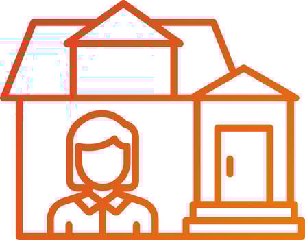 Isolation Icon Style vector