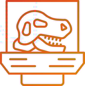 Dinosaur Icon Style vector