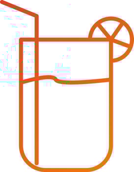 Lemonade Icon Style vector