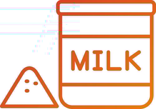 Milk Powder Icon Style vector