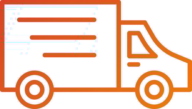 Free Shipping Icon Style vector
