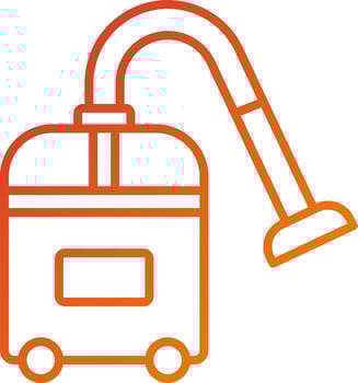 Vacuum Cleaner Icon Style vector