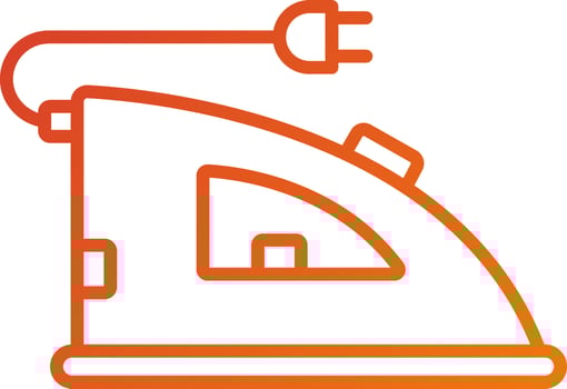 Ironing Icon Style vector