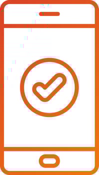 Smartphone Icon Style vector