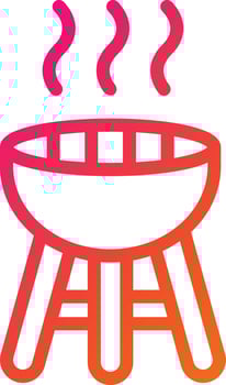 Barbecue Vector Icon Design Illustration