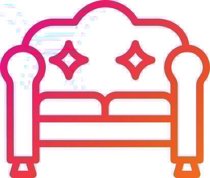 Sofa Vector Icon Design Illustration