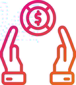 Charity Vector Icon Design Illustration