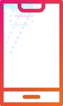 Smartphone Vector Icon Design Illustration
