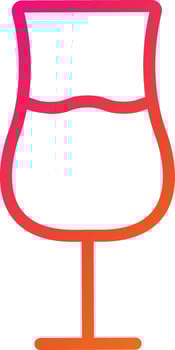 Glass Vector Icon Design Illustration