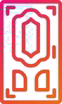 Door Vector Icon Design Illustration