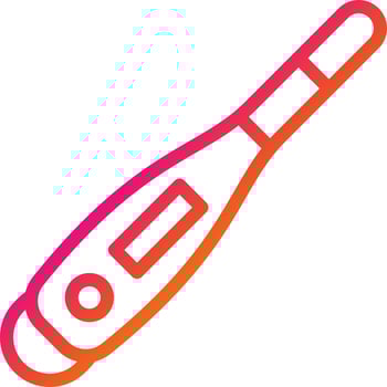 Thermometer Vector Icon Design Illustration