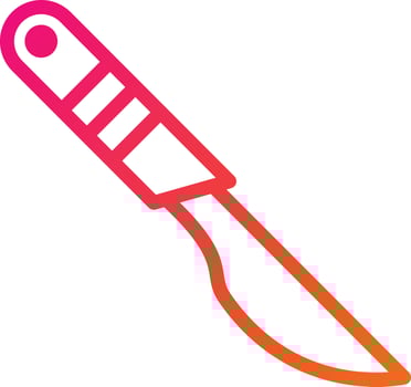 Scalpel Vector Icon Design Illustration