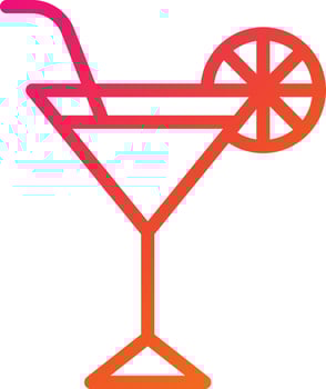 Martini Vector Icon Design Illustration