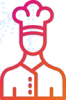Chef Vector Icon Design Illustration