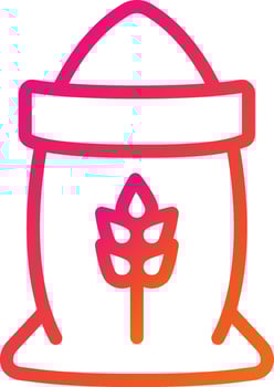 Flour Vector Icon Design Illustration