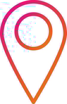 Location Vector Icon Design Illustration