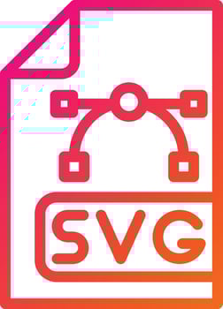 Svg file Vector Icon Design Illustration