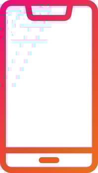 Phone Vector Icon Design Illustration