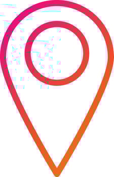 Location Vector Icon Design Illustration
