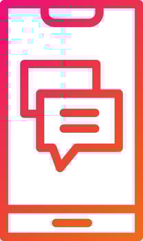 Message Vector Icon Design Illustration
